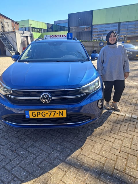 Emma, geslaagd in Almere